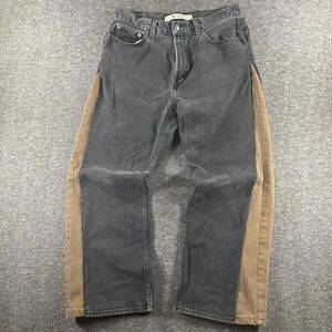 Custom reworked panel jeans Baggy vintage Gap denim